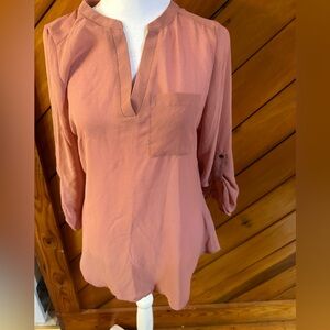 Rose color blouse
